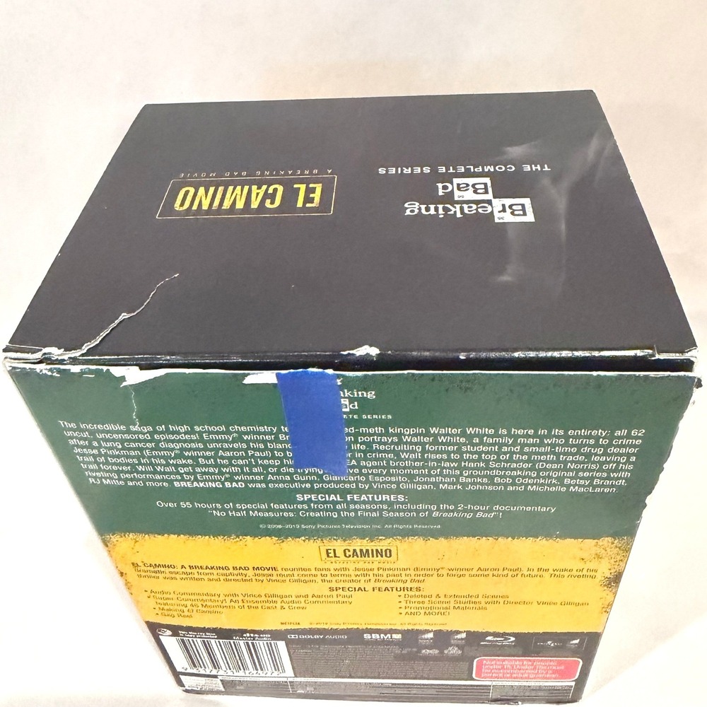 Breaking Bad Complete Series + El Camino Blu-ray 16-Disc Box Set - Picture 3 of 5